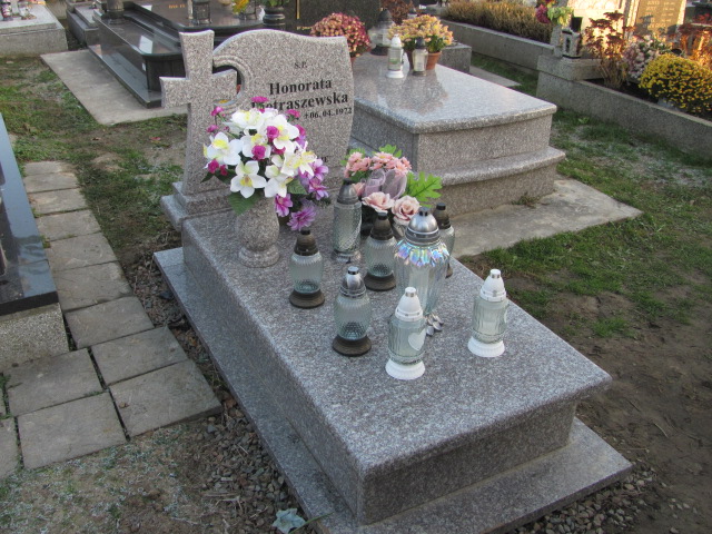 Grób Honorata Pietraszewska 