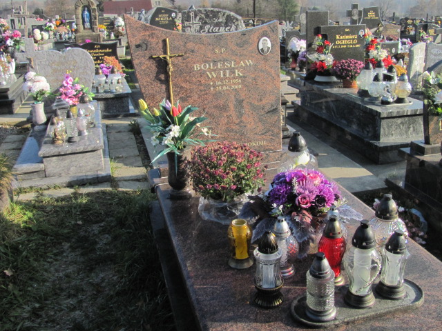 Grób Bolesław Wilk