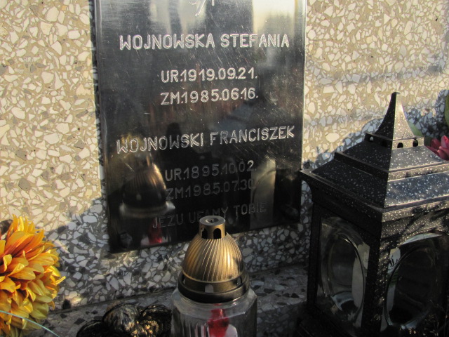 Feliks Wojnowski 1959 Frydrychowice - Grobonet - Wyszukiwarka osób pochowanych