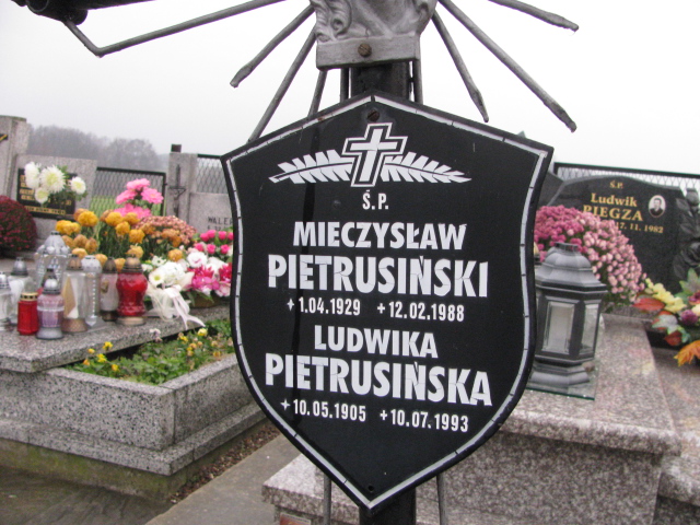 Mieczysław Pietrusiński 1929 Frydrychowice - Grobonet - Wyszukiwarka osób pochowanych