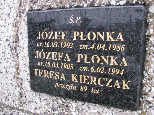  Płonka 1902 Frydrychowice - Grobonet - Wyszukiwarka osób pochowanych