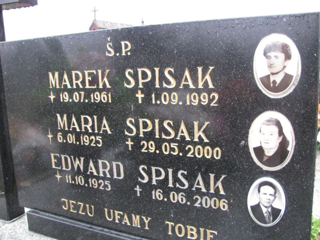 Marek Spisak 1961 Frydrychowice - Grobonet - Wyszukiwarka osób pochowanych