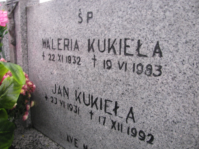 Jan Kukieła 1931 Frydrychowice - Grobonet - Wyszukiwarka osób pochowanych