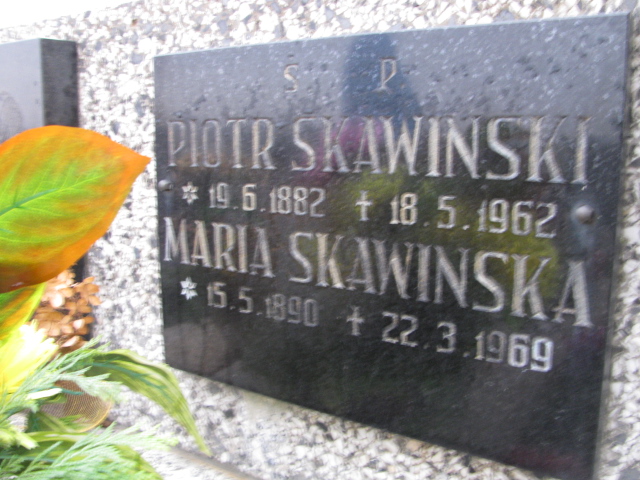 Piotr Skawiński 1882 Frydrychowice - Grobonet - Wyszukiwarka osób pochowanych